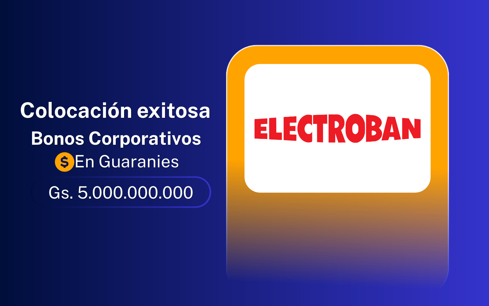 Emisión de bonos de Electroban de enero de 2025: características y destino de los fondos